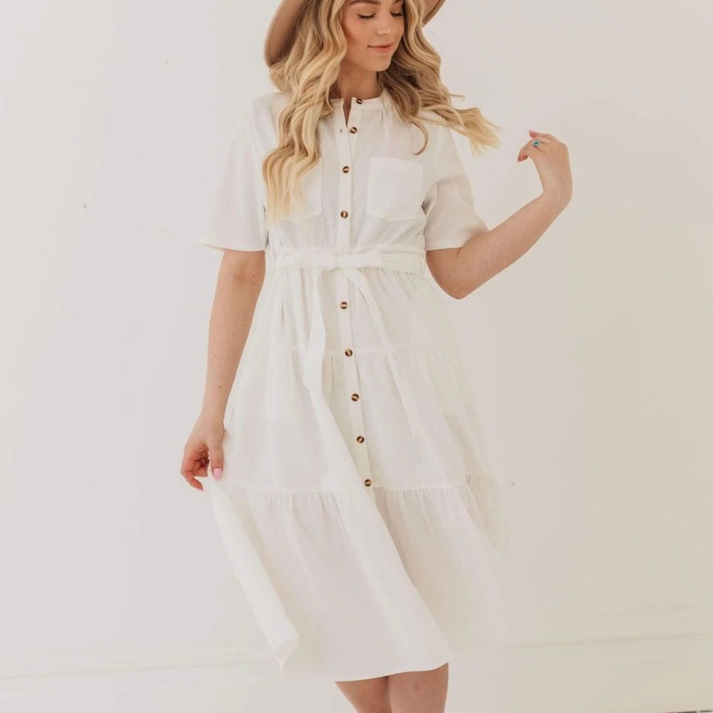 White dress